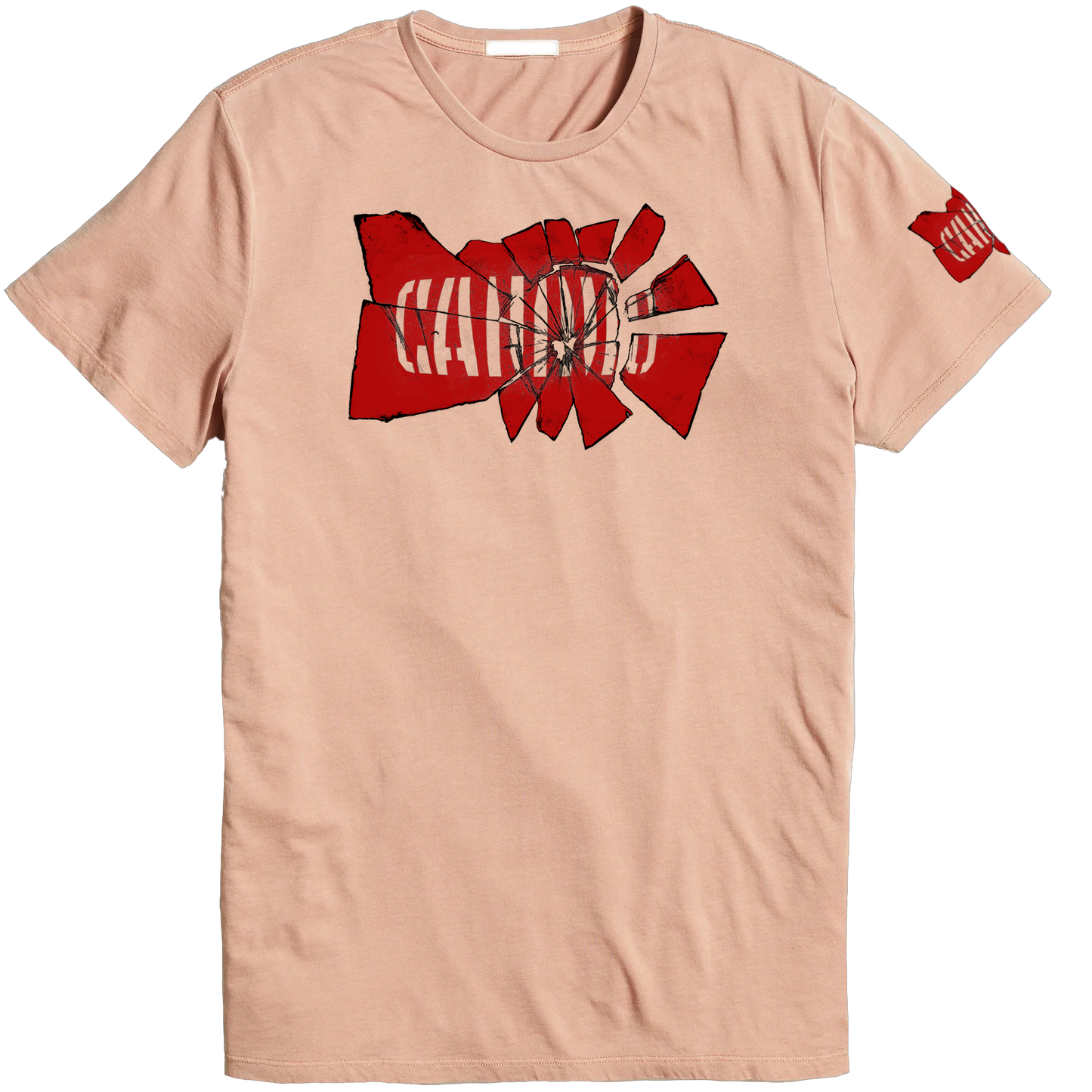Pink CAMMO Shattered Tshirt