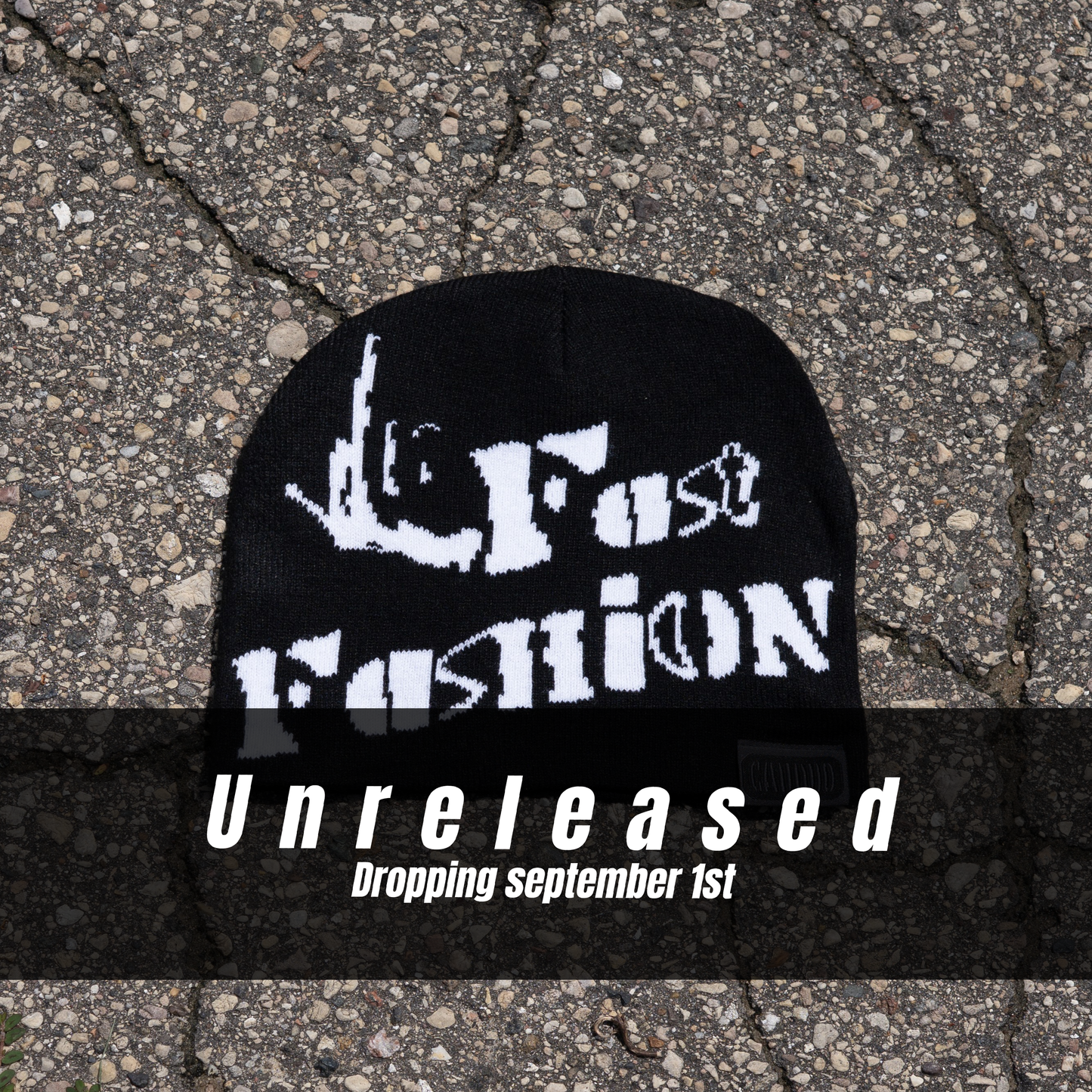 Fuck Fast Fashion Beanie: DROPPING SEPTEMBER 1ST