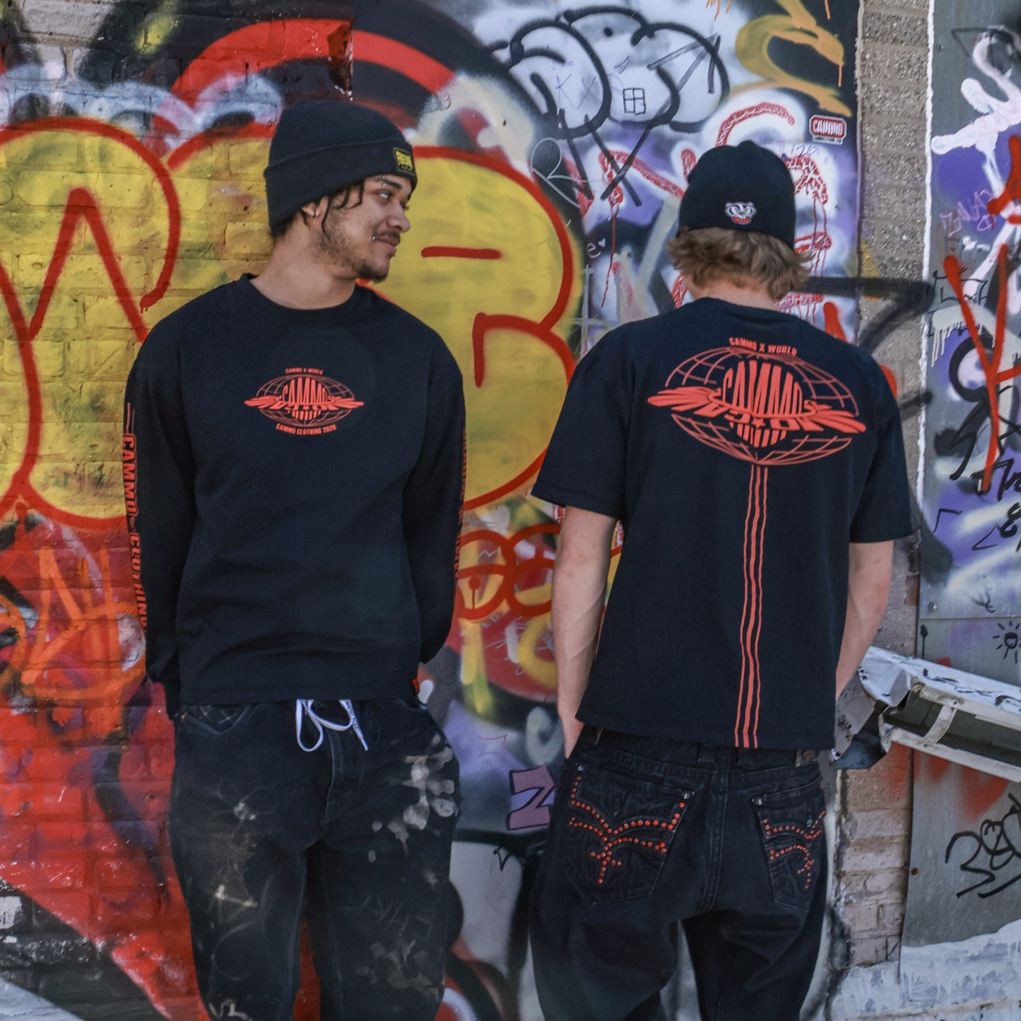 CAMMO x WORLD T-Shirt         (FREE SHIPPING)
